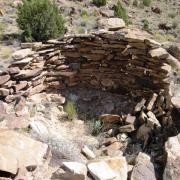 Prehistoric ruins in Range Creek Canyon