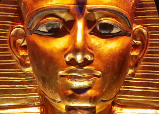 Egyptian gold mask