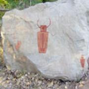 Rock art experiments.
